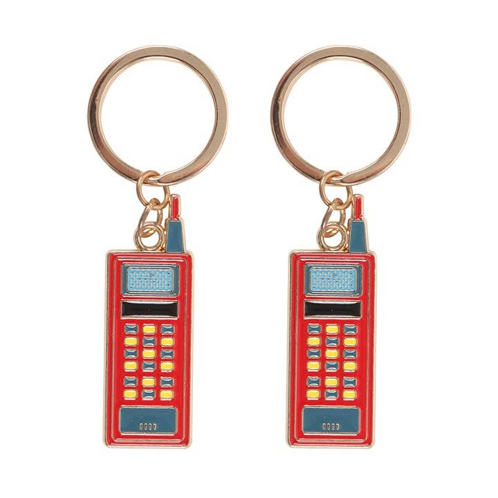 Something Different Wholesale - Wholesale Keychain - Unisex - Set of 2 Friendship Walkie Talkie Keyrings2