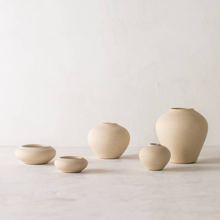 CONVIVIAL - Wholesale Vase - Ikebana Vase No. 2 | Raw Stoneware