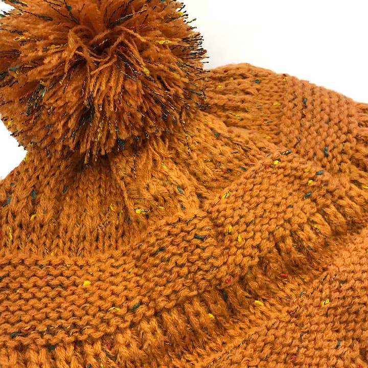 Wrapables.com - Wholesale Beanie - Women's - Wrapables Warm Knit Confetti Beanie with Pom Pom26