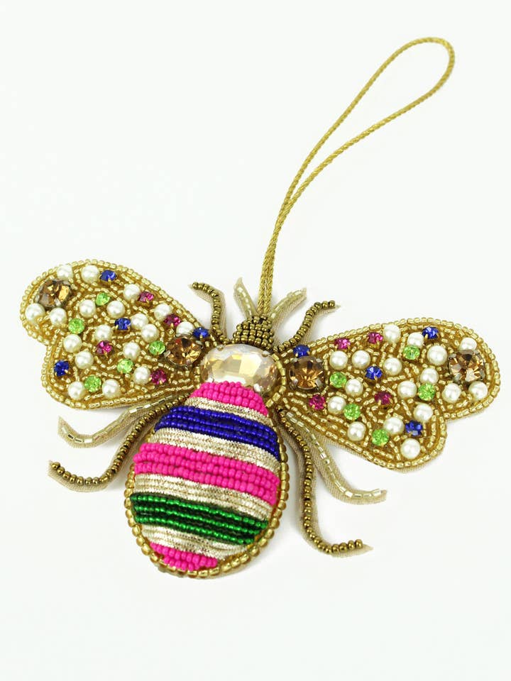 RAINBOW BEE DECORATION for wholesale by My Doris