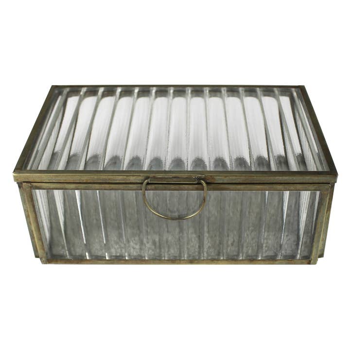 HomArt - Wholesale Decorative Box - Beacon Glass Box - Rect2