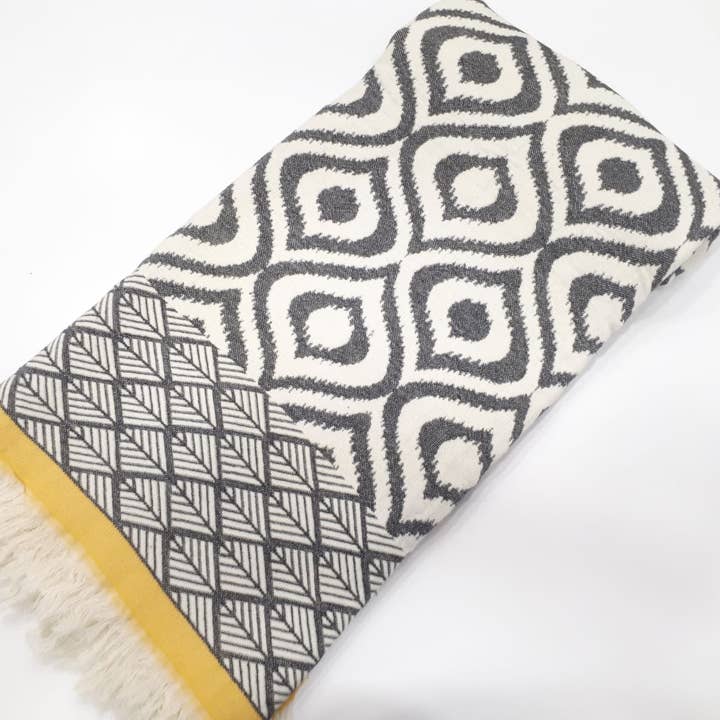 Lenna Organic Bomull Kasta Filt för wholesale av H+E Goods Company