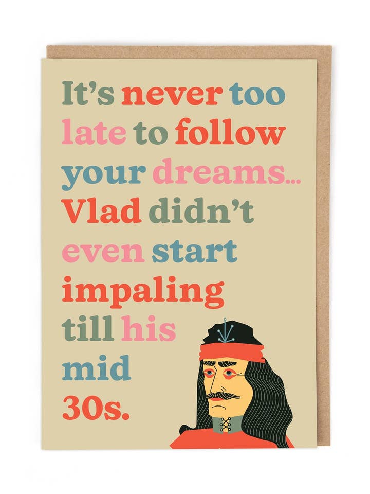 VLAD for wholesale by Cath Tate Cards