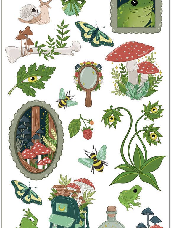 C263 Goblincore Stickers for wholesale by Violette Stickers