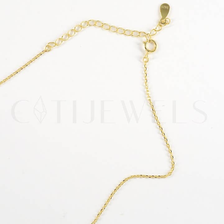 FELIX Z DESIGNS - Wholesale Pendant/Charm Necklace - 925 Silver/14K Gold Filled CZ Rim/MOP Heart Necklace