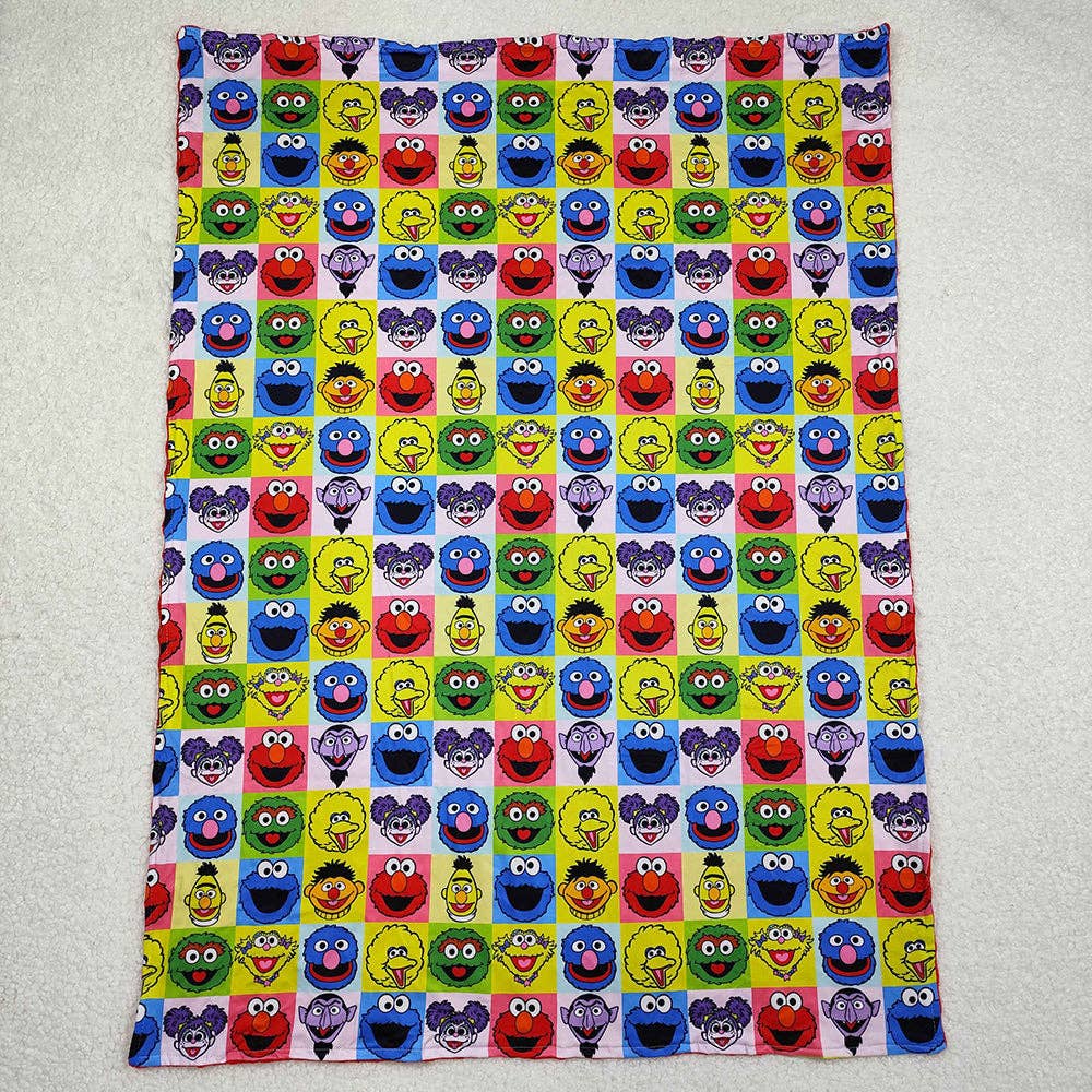Aier Wholesale - Wholesale Bedding Blanket - Kids & Baby - Baby Toddler Girls Cartoon Street Minky Blankets1