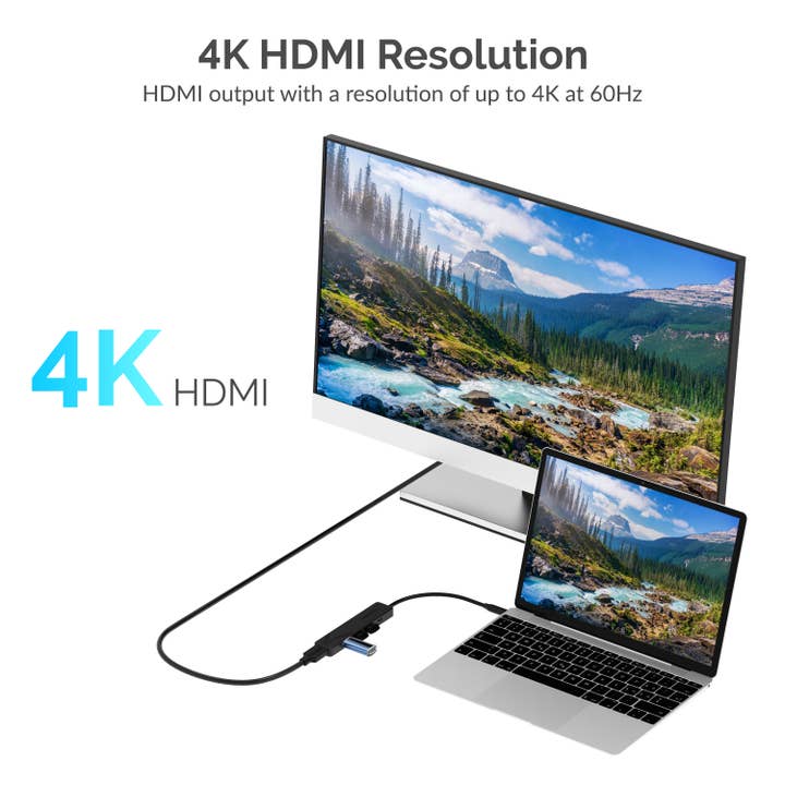 Sabrent - Wholesale USB Adapter - SABRENT Multi-port USB Type-C Hub