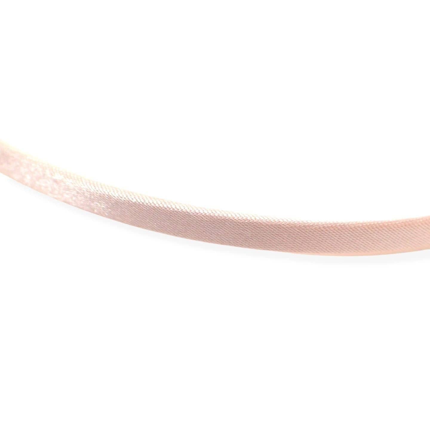 Topkids Accessories – wholesale Fashion headband – women's – 2pc Thin Satin Covered Metal Headbands Hair Bands Alice Bands Ribbon Wrapped Hairbands Head Bands Adult Women Girls Black White Pink Fuchsia20