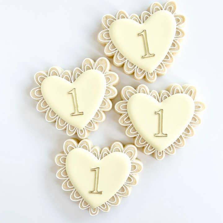 Coração recortado por atacado de Maison’s Custom Cutters