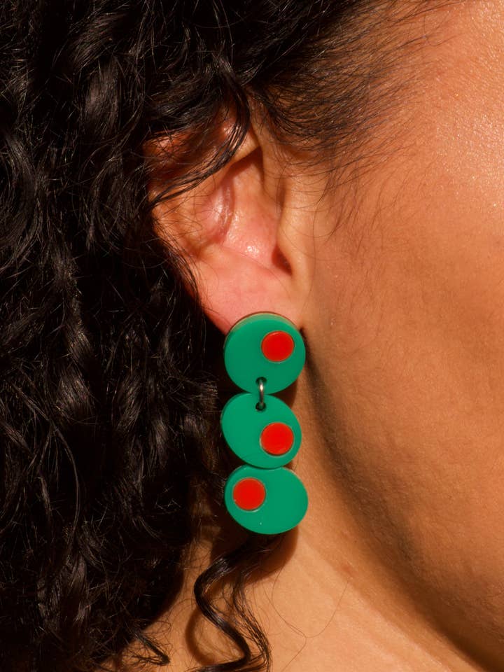 Boucles d'oreilles Olive pour la vente par Cuteryko