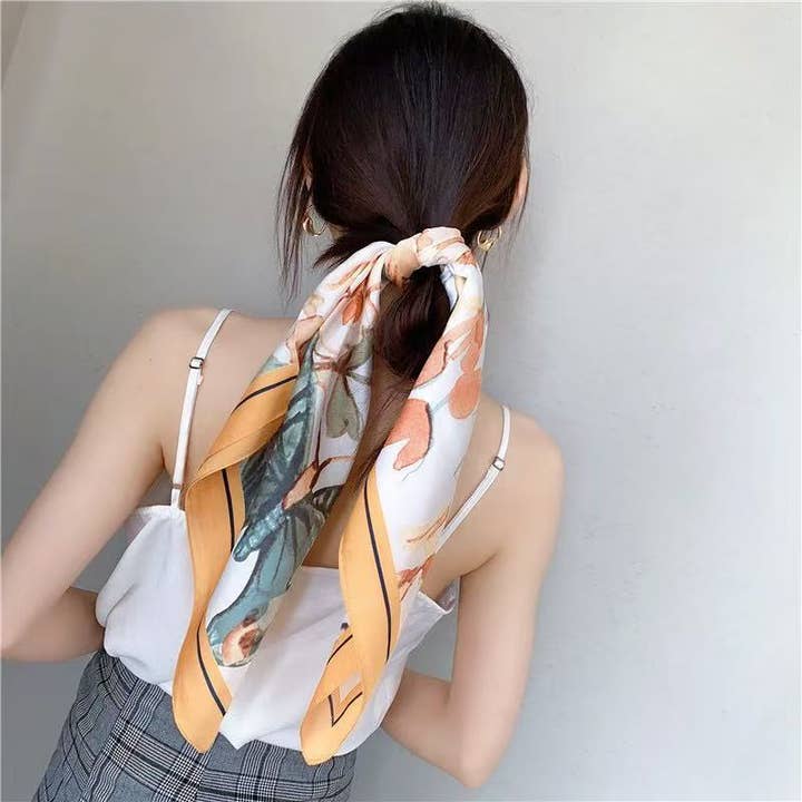 Marayn - Wholesale Scarf - Women's - Korean Silk Scarf Chic Style Sun Protection Versatile7