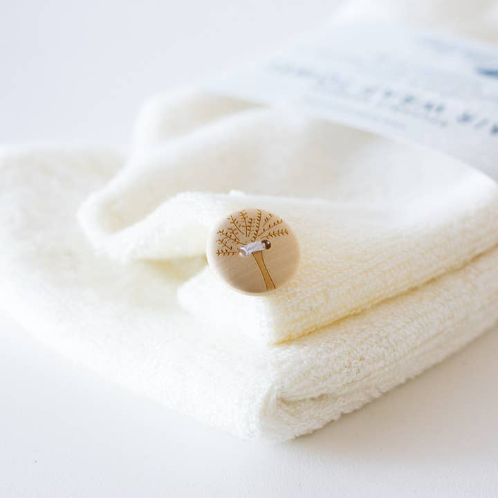 Helen Round - hand printed linen (US Duties Paid) - Wholesale Hair Towel/Wrap - Bamboo Hair Wrap Towel - Soft Hair Turban For Drying Hair8