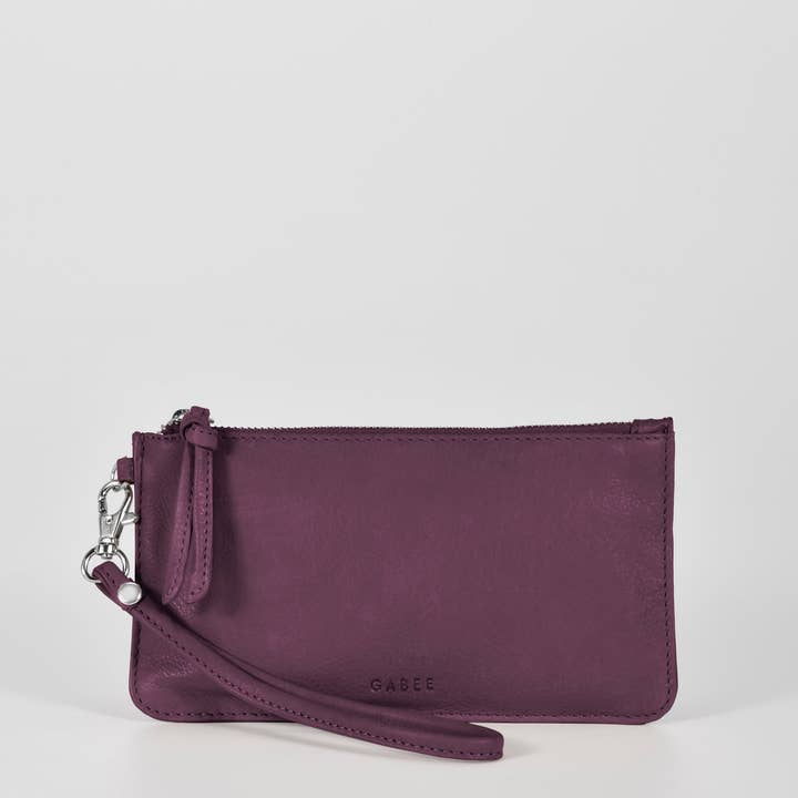 GABEE PRODUCTS - Wholesale Wristlet - Abril Soft Leather Wristlet Purse7