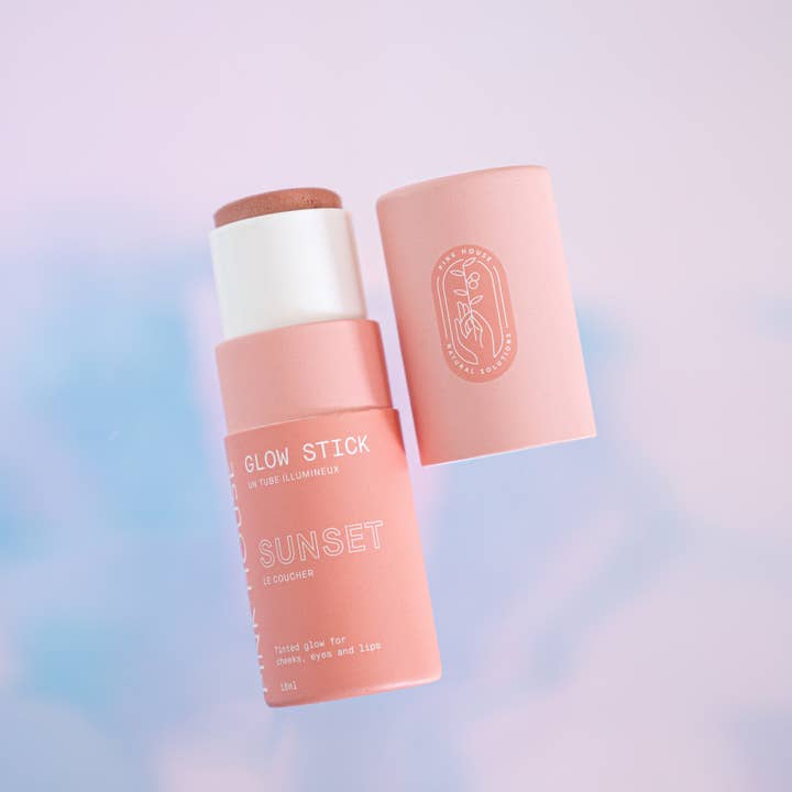 Pink House Organics - Wholesale Makeup Highlighter - Glow Stick - Sunset