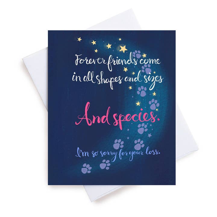 Forever Friends Come In All Shapes And Sizes for wholesale by M. Kind Papersmith