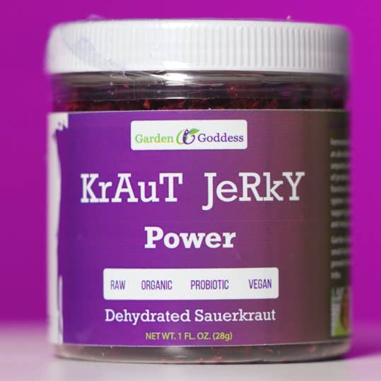 6 Jars of Garden Goddess Power Kraut Jerky for wholesale by Garden Goddess Ferments
