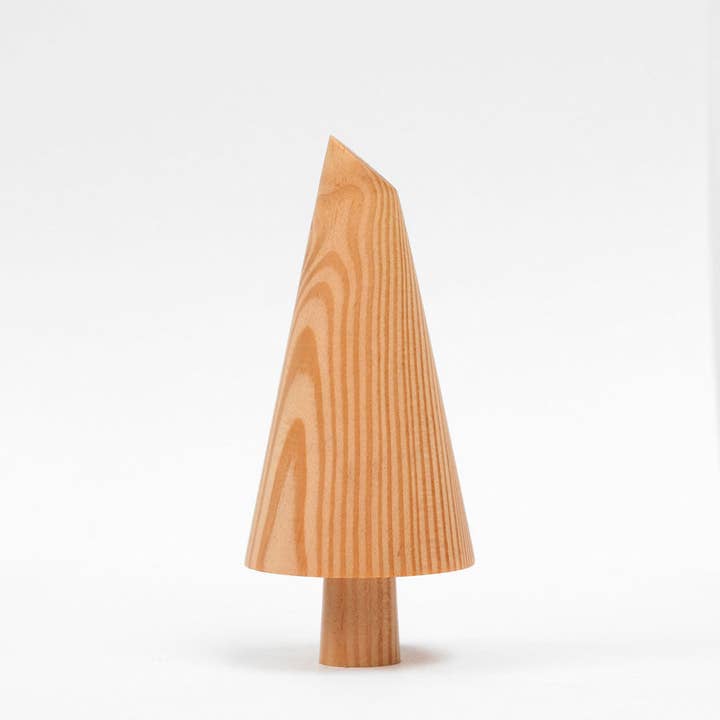 Shear - Décoration de table en bois fabriquée à la main pour la vente par The Arboretum