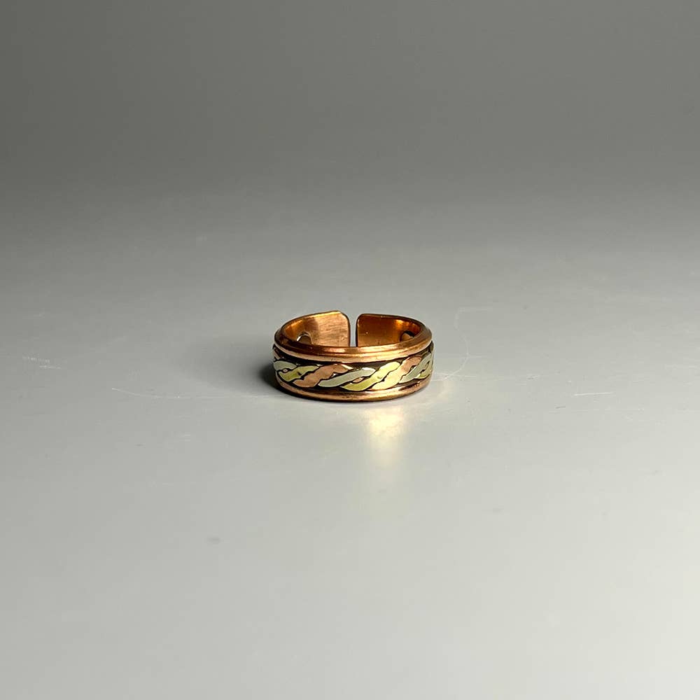 VIE – wholesale Band/stacked ring – Copper Rings53