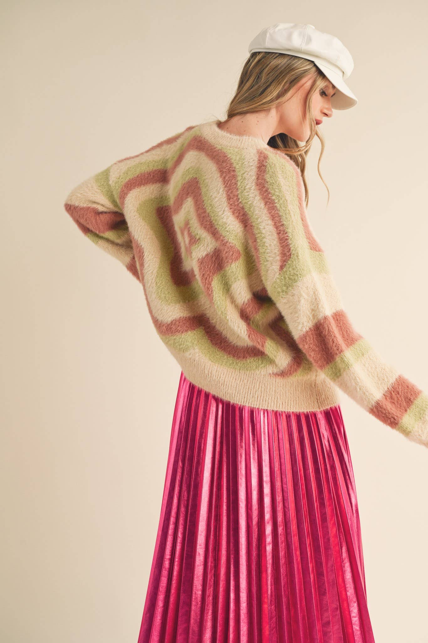 &MERCI - Wholesale Knit Sweater - Women's - SWEATER MSW1041518