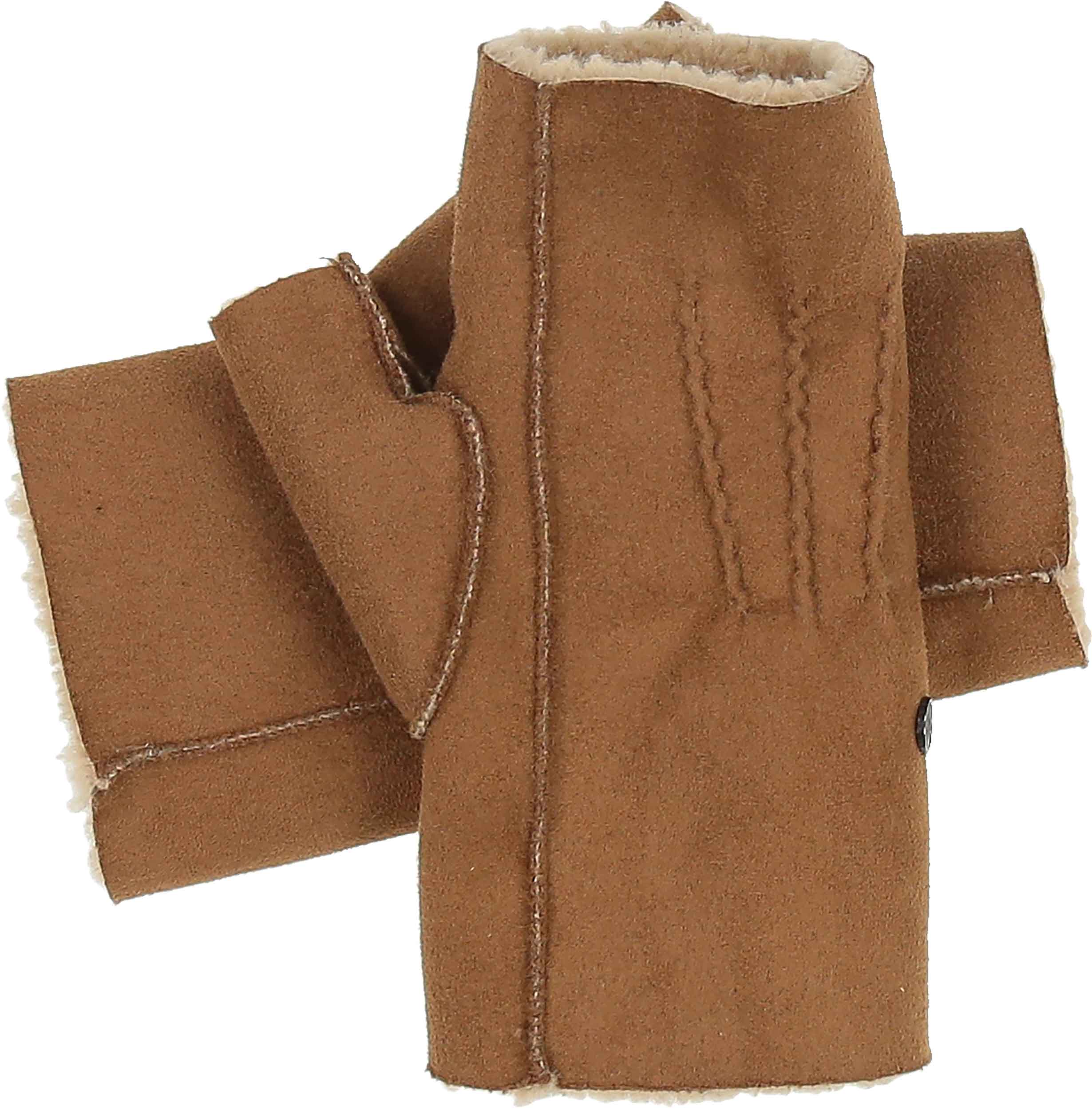 FRAAS - The Scarf Company - Wholesale Arm Warmers - Women's - Fingerless Faux Suede Armwarmer with Sherpa Lining0