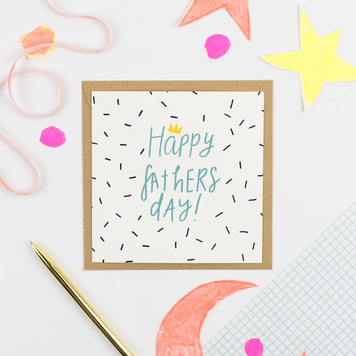 Happy Father's Day! Greeting Card for wholesale by Pickled Pom Pom