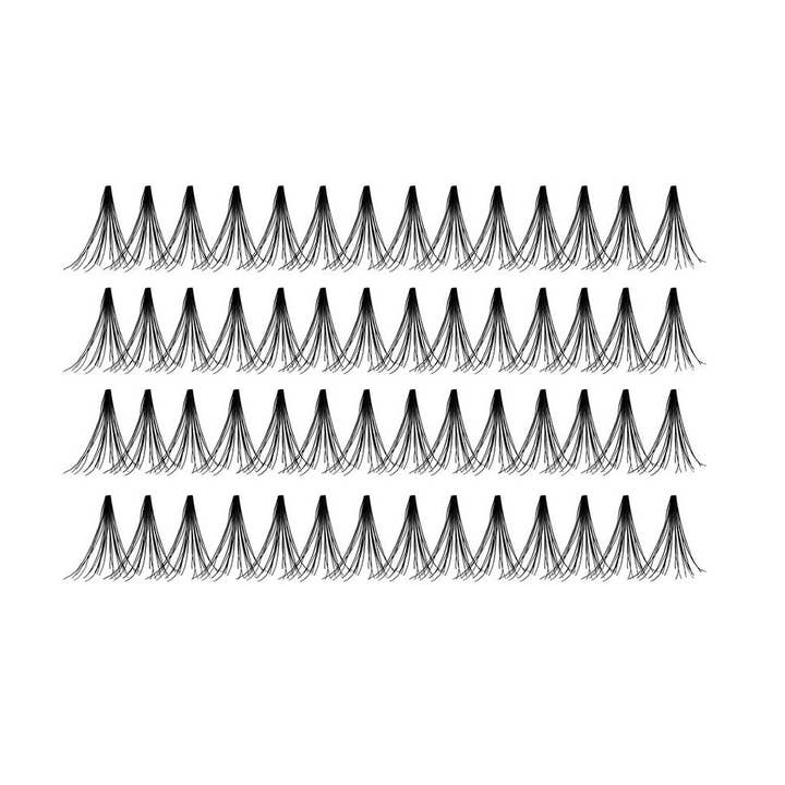 KT Supply - Wholesale False/Fake Eyelashes - Ardell Double Up KnotFree Double Flares 56 Lashes Long Black