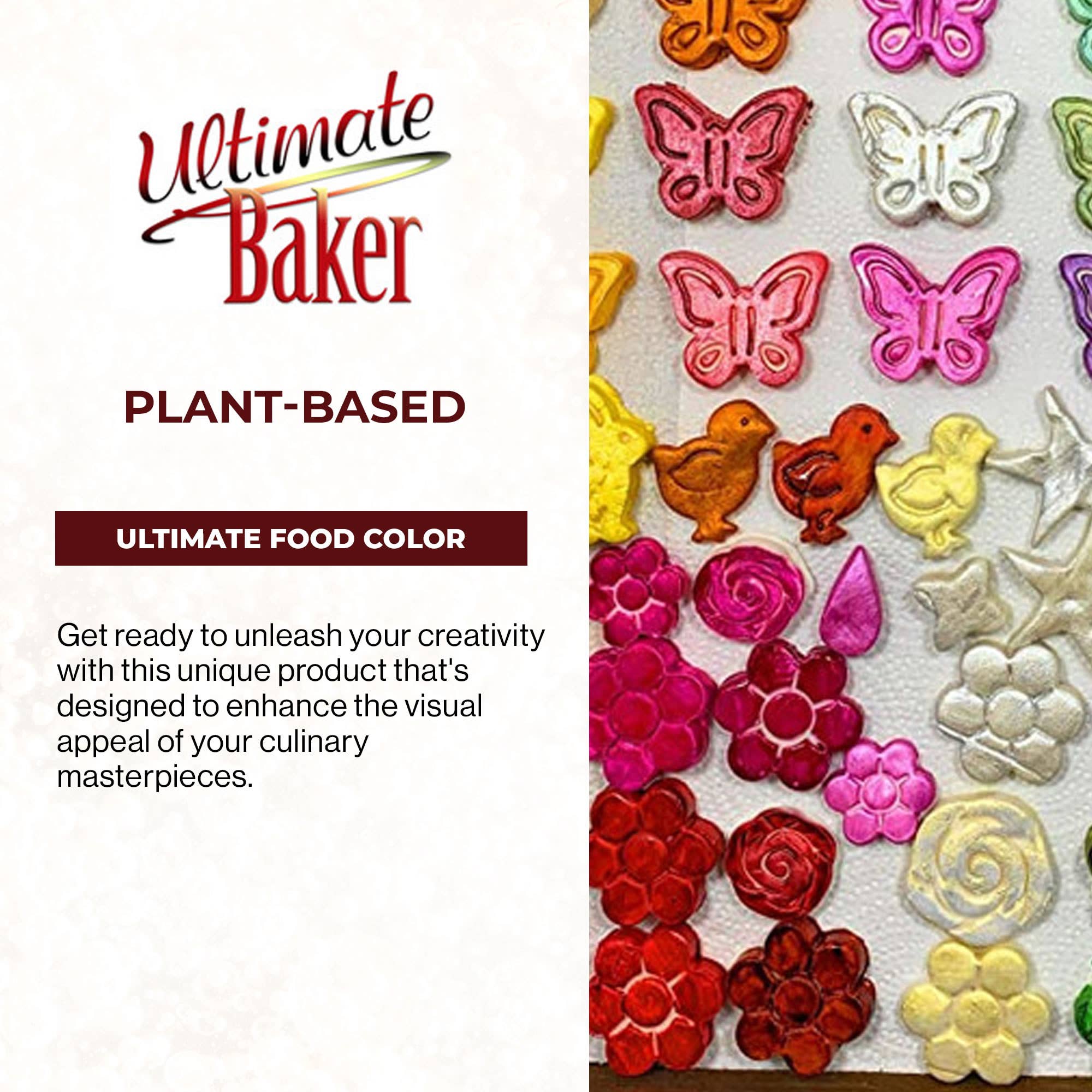 Ultimate Baker - Wholesale Cake Decorating Kit - Ultimate Baker Natural Deep Red Food Color (1x12g)3