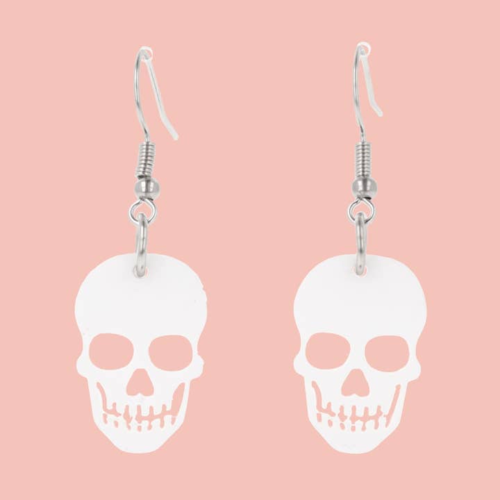 Pendientes Bone Appetit Skull para venta al por mayor de Sour Cherry