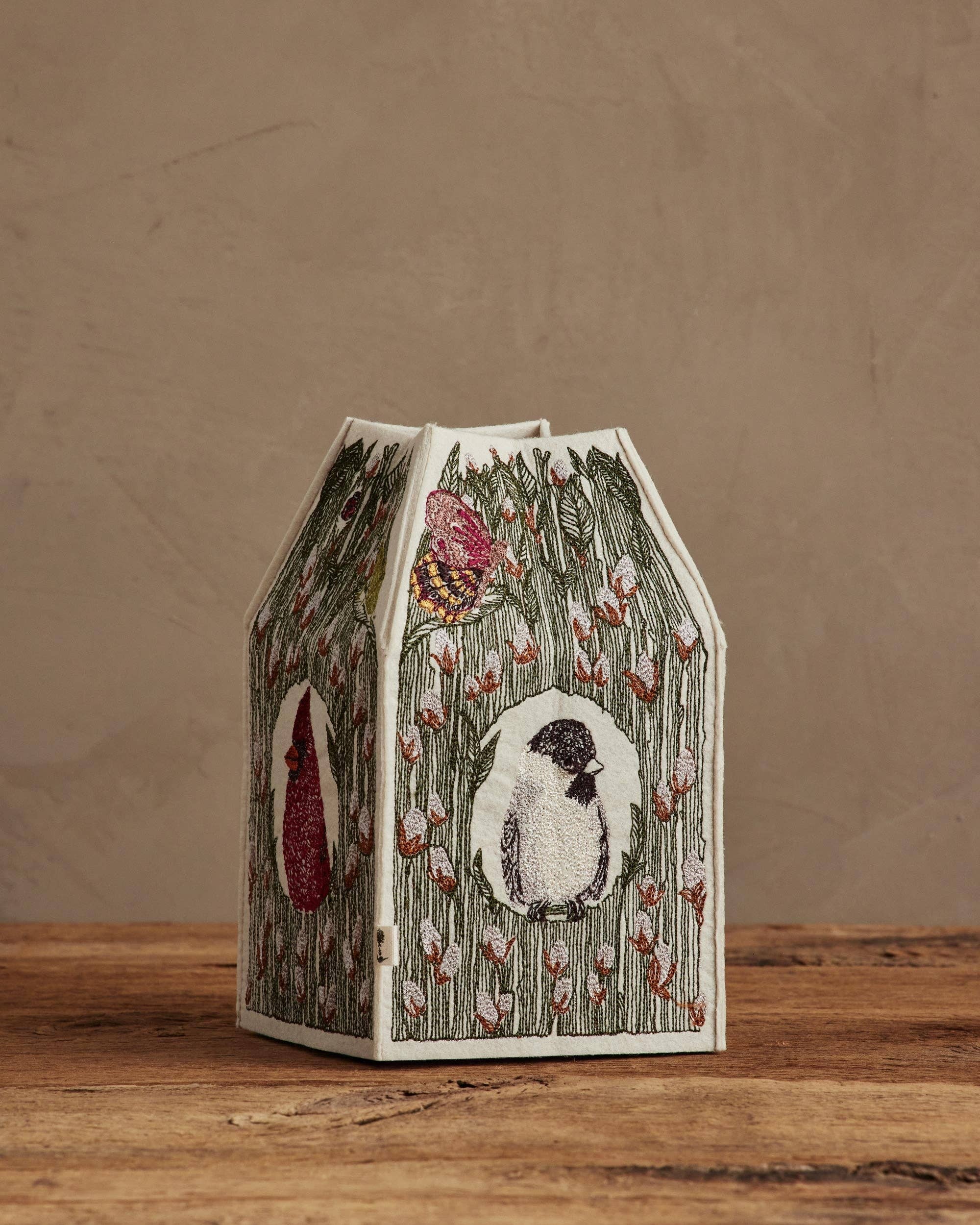 Coral & Tusk - Wholesale Tissue Box - Birdhouse Tissue Box Cover4