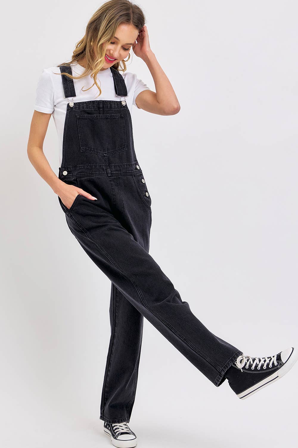 Sweet Lovely by Jen - Venta al por mayor Mono - Mujer - MONO DE MEZCLILLA CON TIRANTES AJUSTABLES55