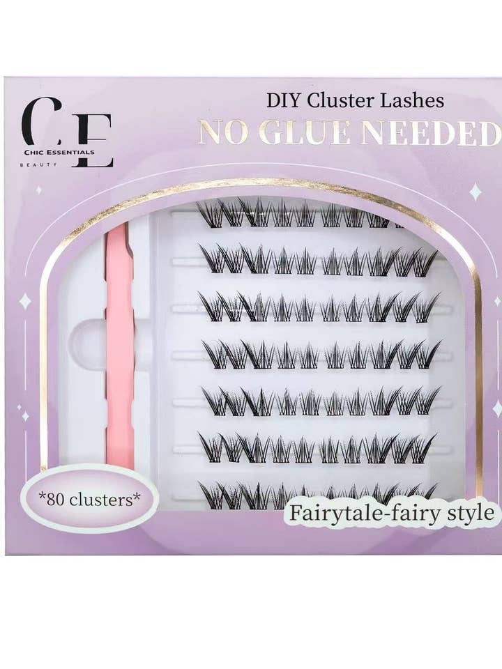 CE DIY Cluster Lashes – Fairytale Fairy (80 Ct) for wholesale by Chic Essentials Beauty
