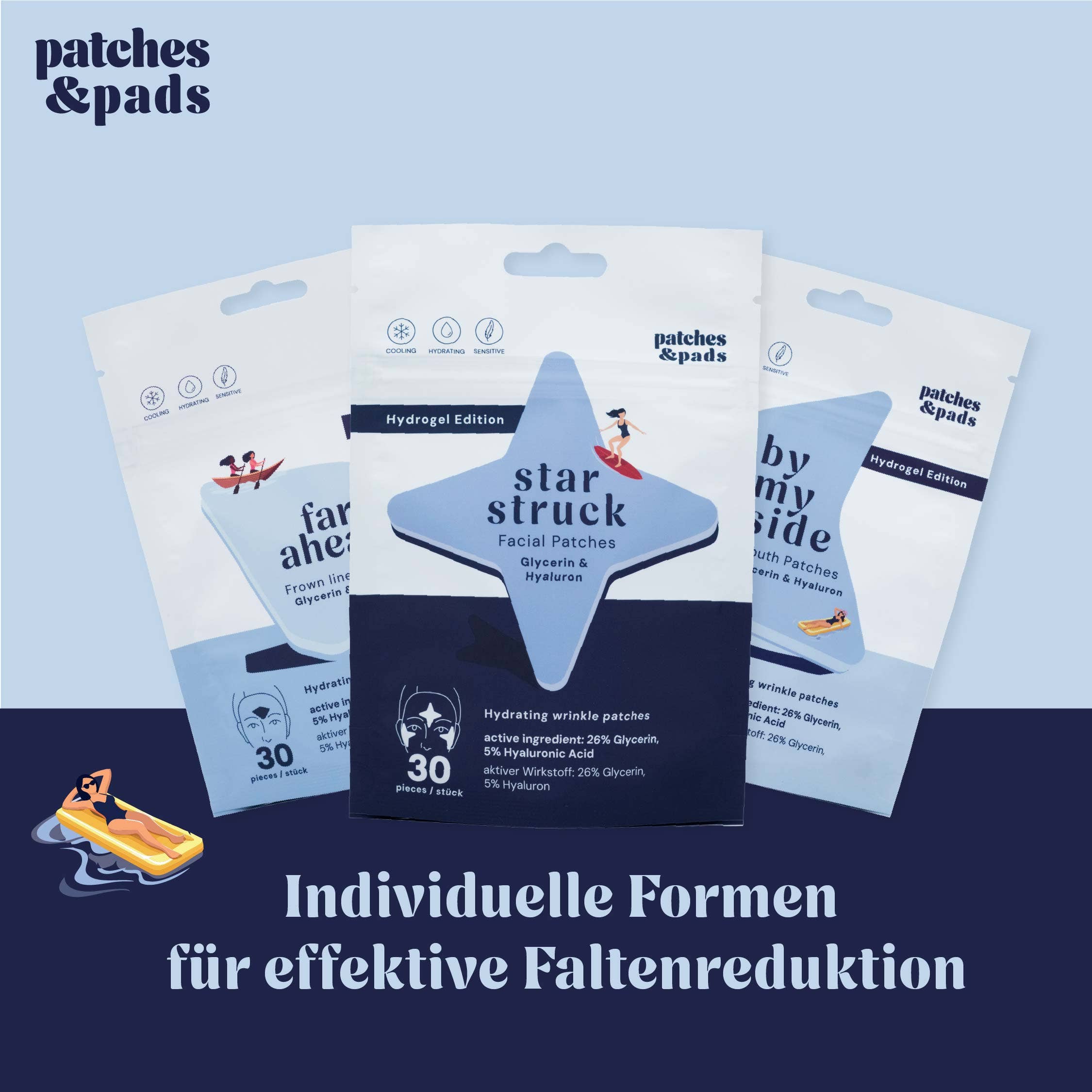 Beauty Avant-Garde – Großhandel Set zur Hautglättung – Patches & Pads Hydrogel Mundfalten Pflaster mit Hyaluron7