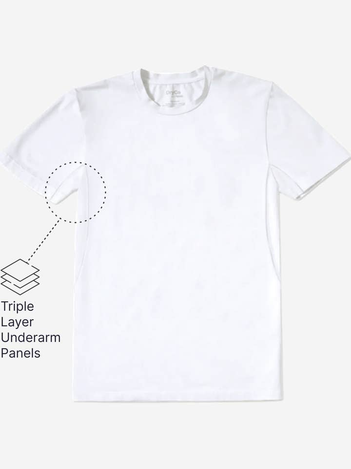 Pit Stopper Undershirt for wholesale by Neat Sweat-Proof Apparel