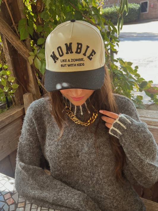 MOMBIE Embroidered Cap for wholesale by Social Statement