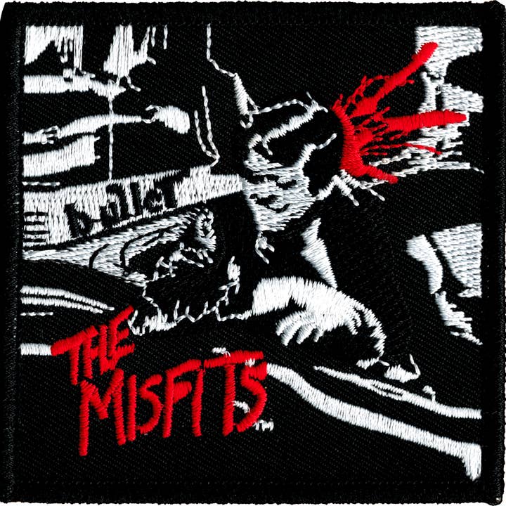 Patch - The Misfits- "Bullet" Cover Art for wholesale by Square Deal Recordings & Supplies