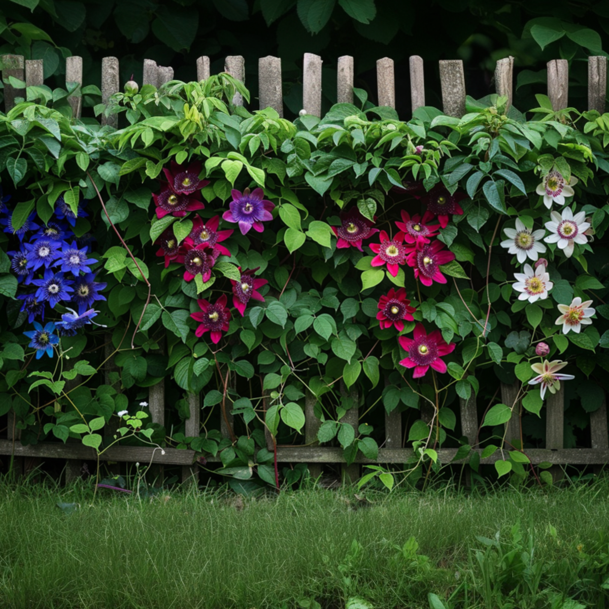 Oasis of Life - Vente Plante - Passiflore – 3 – Passiflora Hybridum – Hauteur 25–40cm – ⌀9cm – Plante grimpante à croissance rapide et rustique – Plante à fleurs caduques avec de grandes fleurs exotiques4