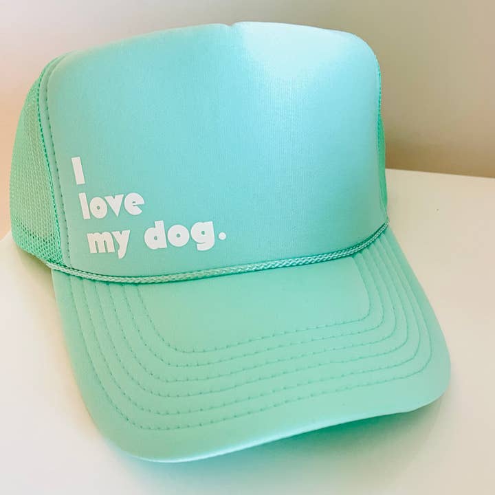 I love my dog. for wholesale by Rad Hat Society