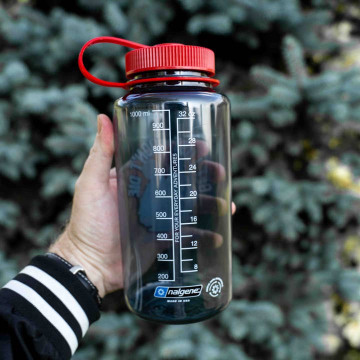 Hey Bear Outdoors - Wholesale Water bottle - Get Lost - Don't Die Skull Camping Nalgene 32oz Water Bottle2