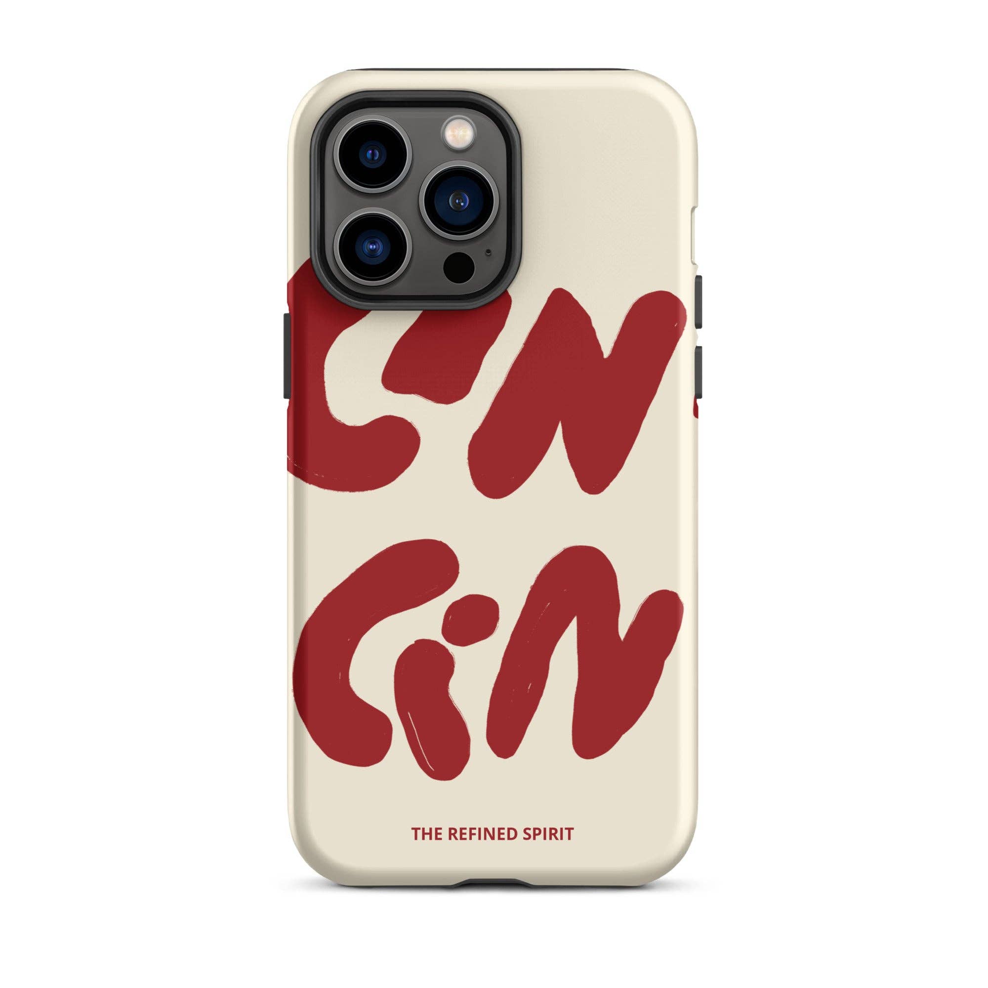 The Refined Spirit - Wholesale Telefoonhoesje - Dames - Cin Cin - Stevige hoes voor iPhone®15