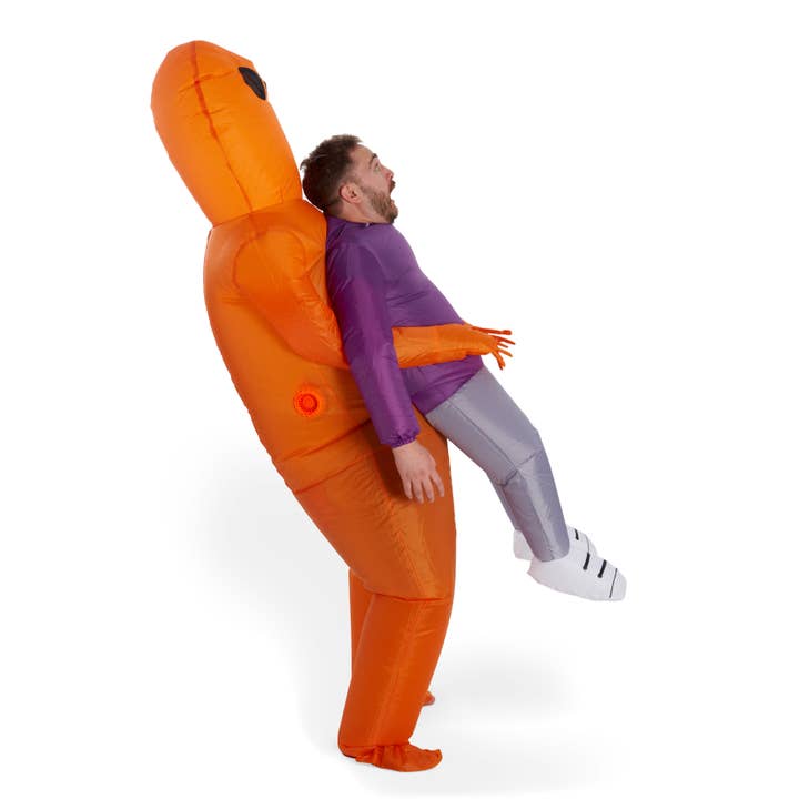 The Twiddlers - Wholesale Inflatables - Halloween Carry Me Alien Inflatable Adult Costume