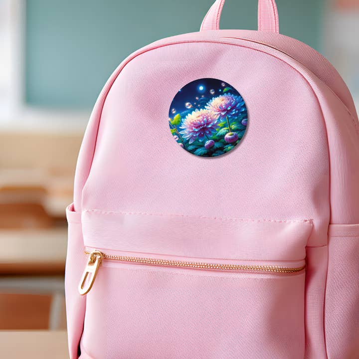 Leuchtende Blumenknopf-Anstecknadel für den Großhandel von Hikaru Tara Art Arst & Craft Gift Shop