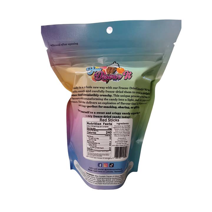 You Deserve It - Wholesale Lollipop - Red Sticks1