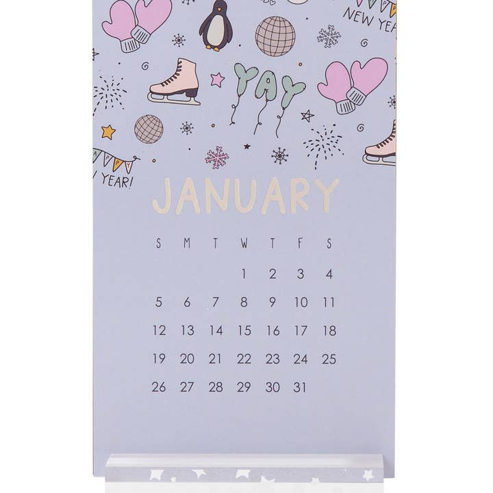 Callie Danielle - Wholesale Calendar - 2025 Mini Desk Calendar