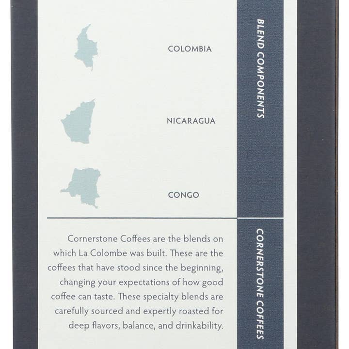 Everyday Supply Co - Wholesale Coffee Beans - LA COLOMBE COFFEE WHL BEAN NIZZA - Case of 41
