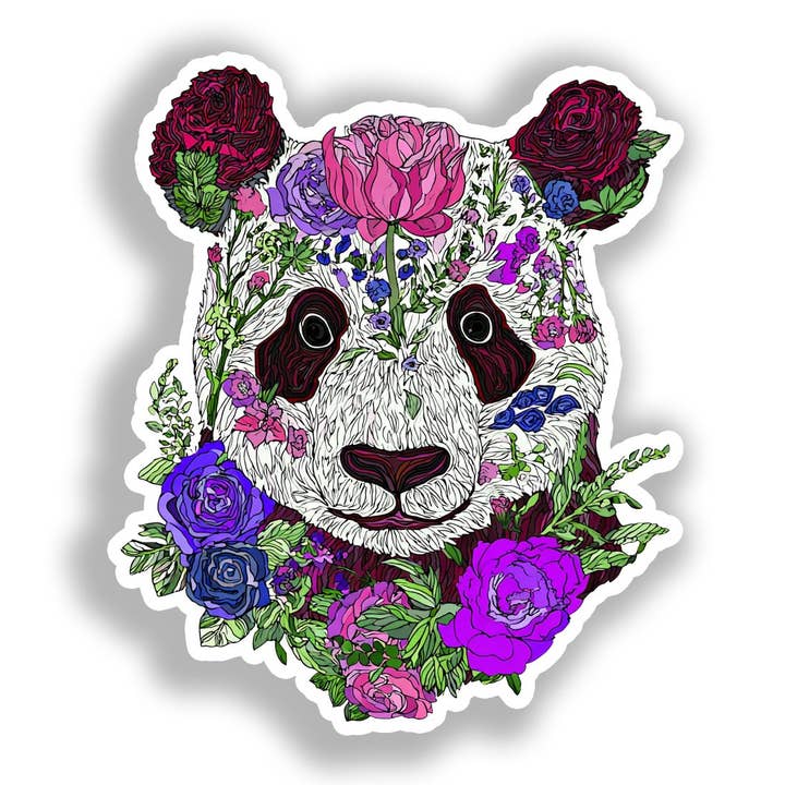 Autocollant Panda # A018446 pour la vente par Yoonek Graphics