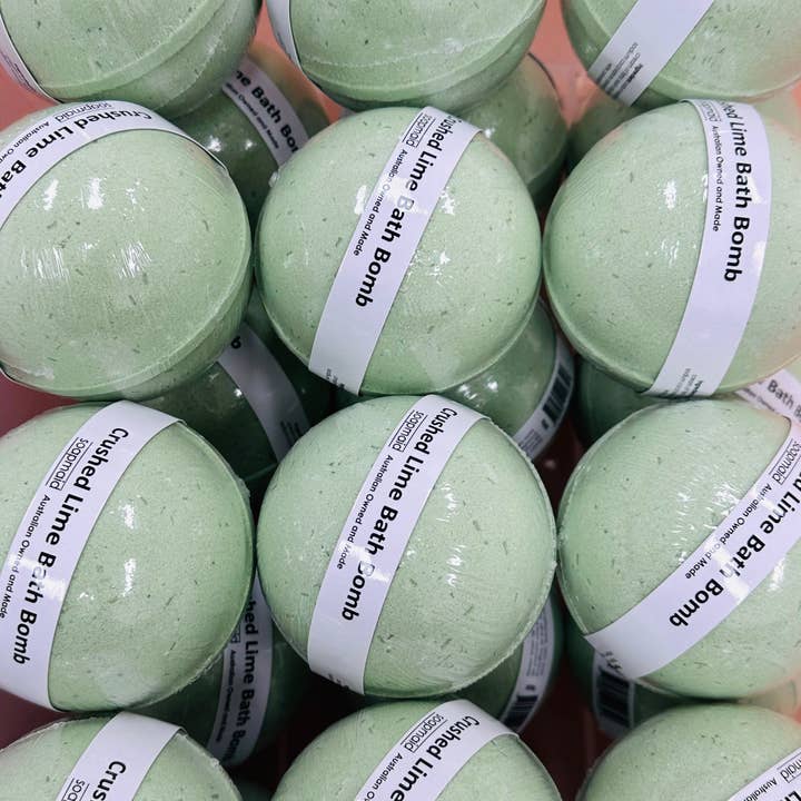 Soapmaid Australia - Wholesale Bath bomb/fizz - Crushed Lime Bath Bomb0