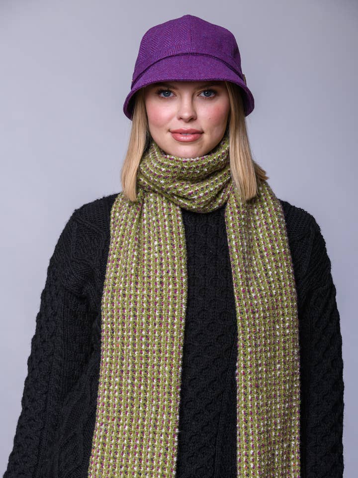 Atlantic Scarf AT7 for wholesale by Mucros Weavers