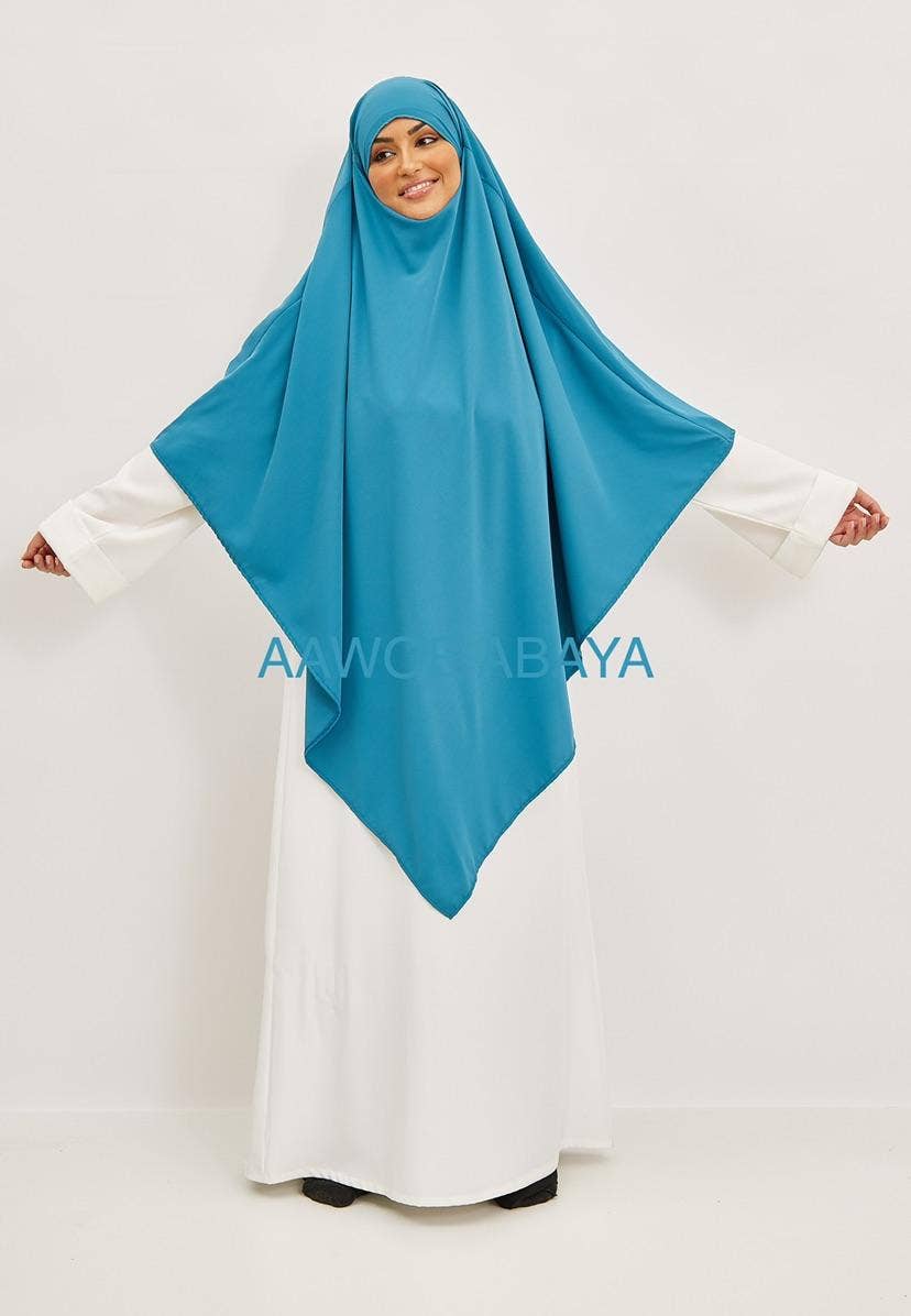 Aawoe Abaya - Vente Hijabs – femme - Khimar Maya Long Pointu - 2143-KH49