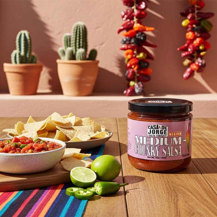Casa De Jorge Salsa - Wholesale Salsa - Medium Chunky Salsa4