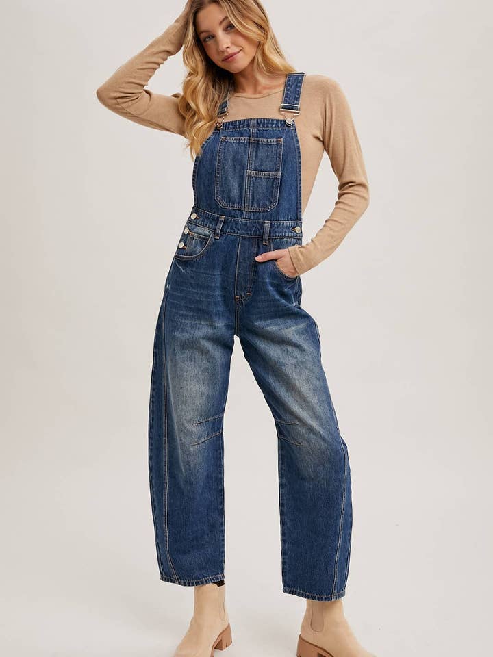 Dk Wash BARREL OVERALLS for wholesale on Faire17